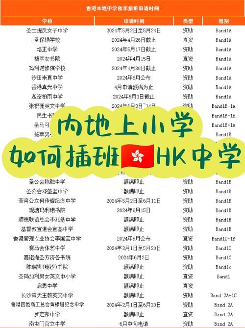 香港中学插班指南 转学流程与申请要点解析