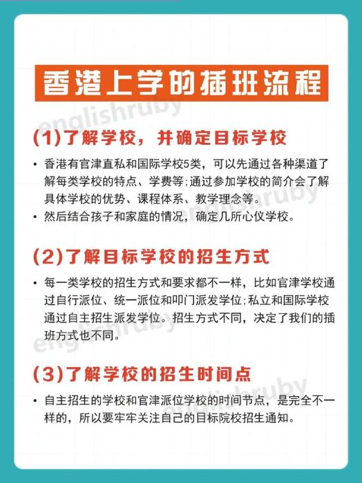 香港中学插班时间及流程详解 避开延误的高效准备方案